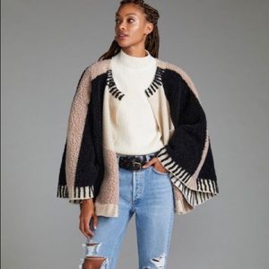 NWT Anthropologie Maeve ✨Dusk and Dawn Cape✨ $140 One Size ✨ Boho